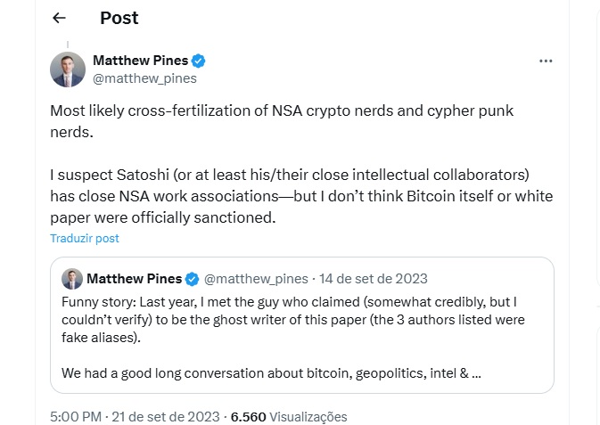 NSA crypto nerds and cypher punk nerds.