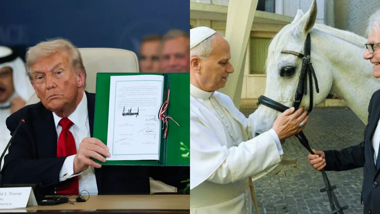 Trump’s Gaza Peace Deal, the Pope’s White Horse, and Revelation 6: Coincidence or Prophetic Symbolism?